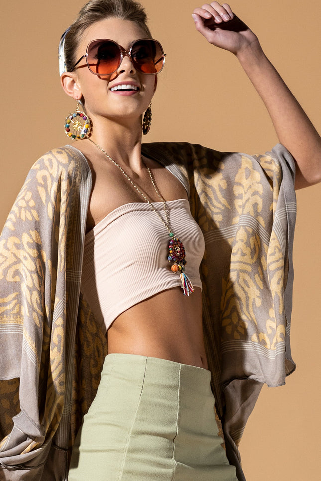 Subtle Elegance Duster Kimono