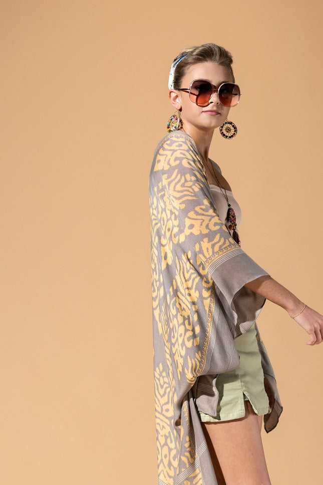 Subtle Elegance Duster Kimono