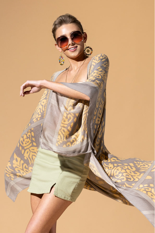Subtle Elegance Duster Kimono