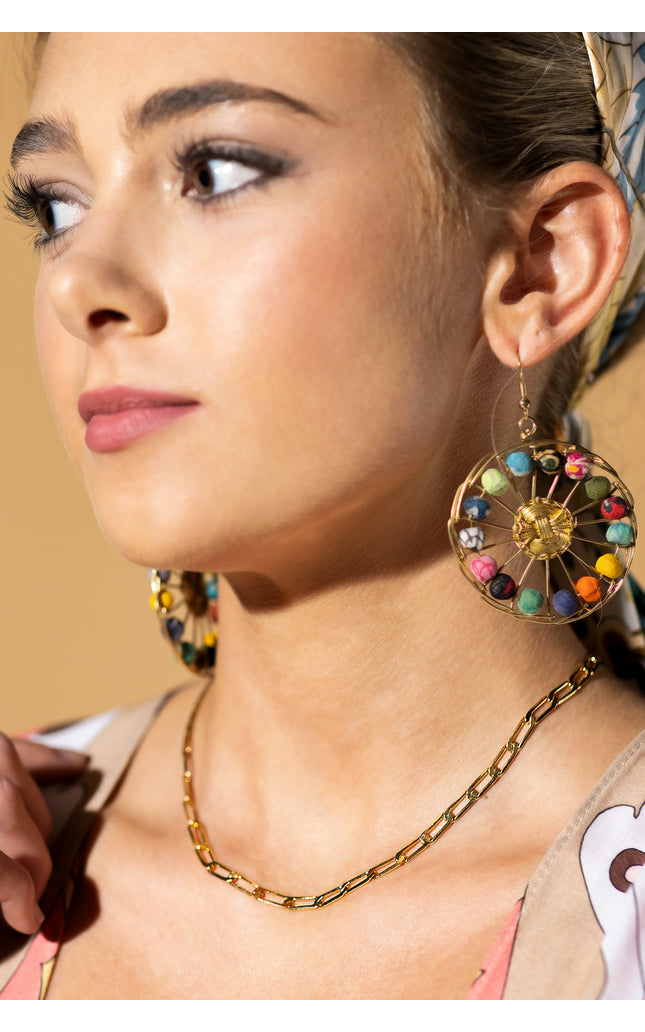 18K Gold Plated Classic Chain Necklace