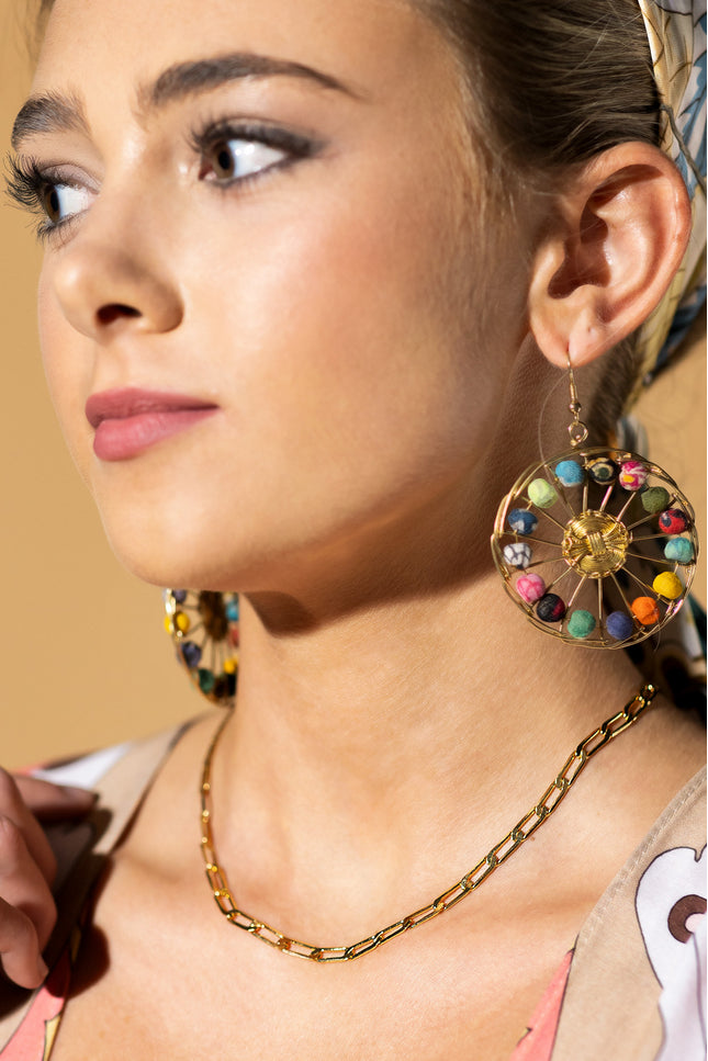 18k gold-plated Classic Chain Necklace