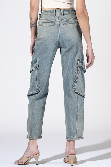 Crosby Cargo Barrel Jeans