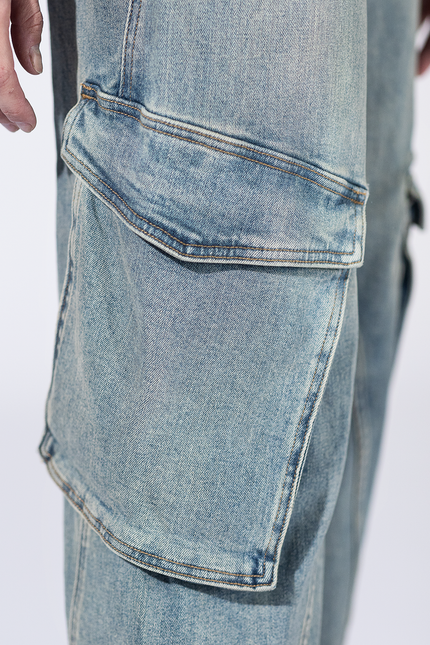 Crosby Cargo Barrel Jeans