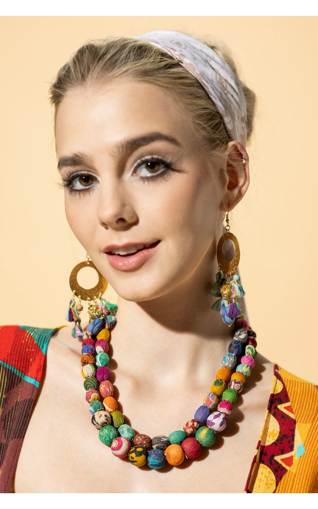 Vibrant Beaded Necklace