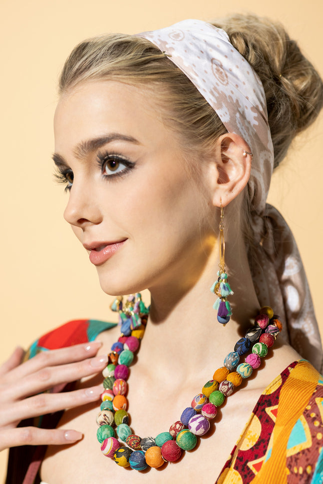 Vibrant Beaded Necklace