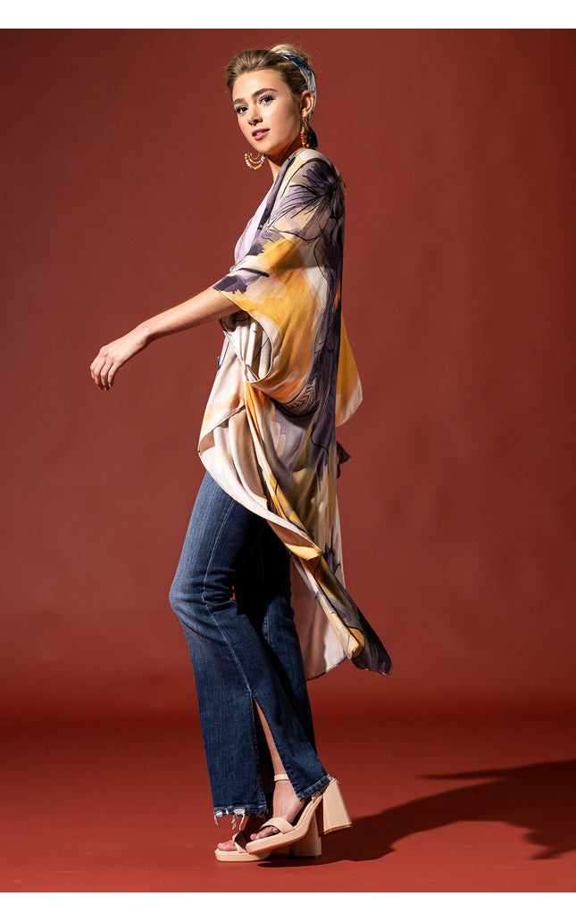 Terra Floral Kimono