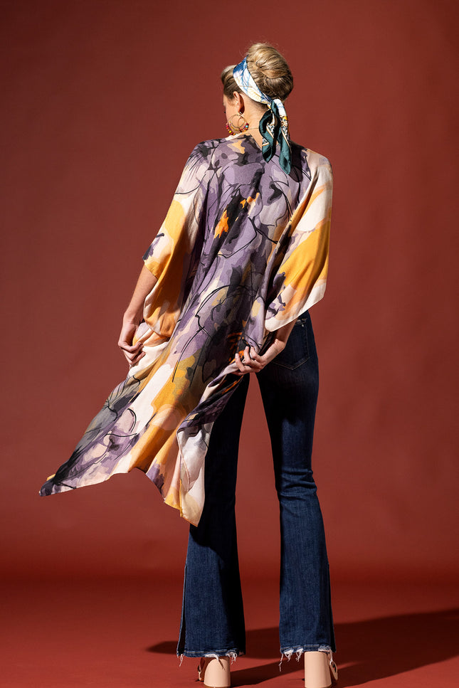 Terra Floral Kimono