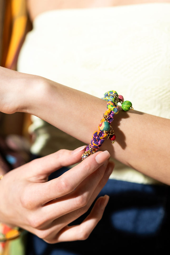 Bohemian Bliss Braided Bracelet