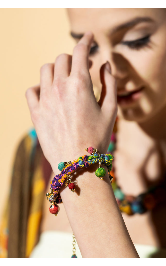 Bohemian Bliss Braided Bracelet
