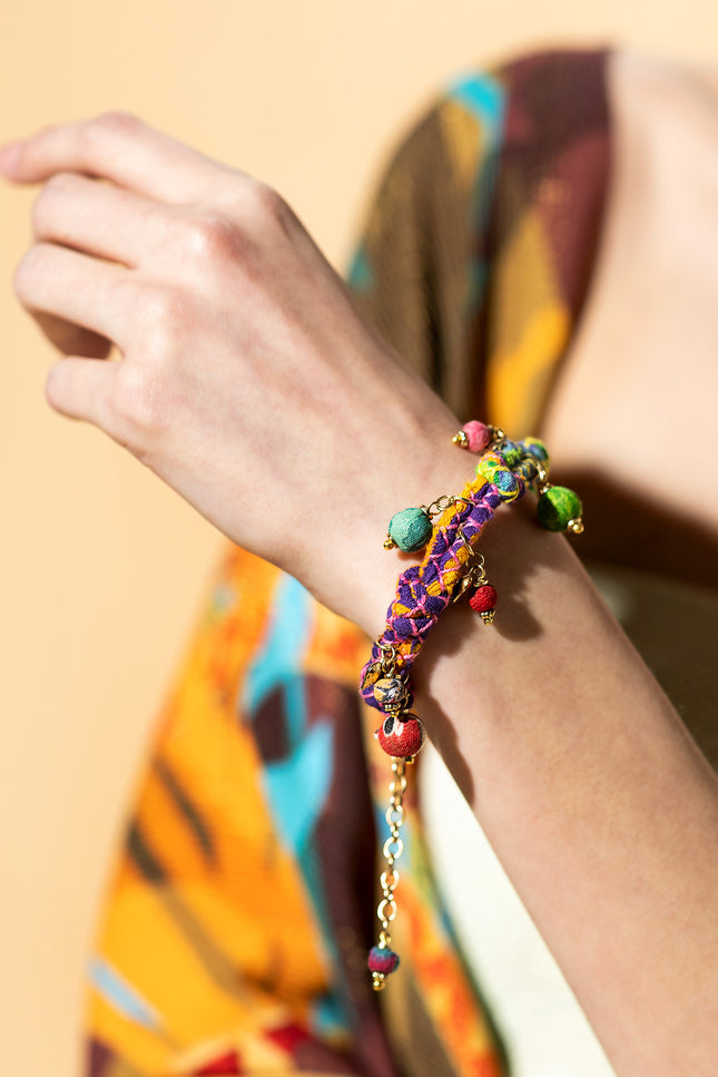 Bohemian Bliss Braided Bracelet