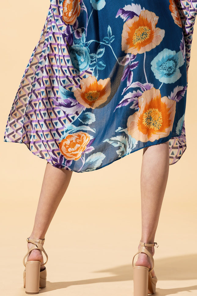 Boho Breeze Jacquard Kimono