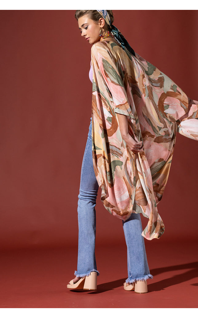 Elegance Silken Kimono