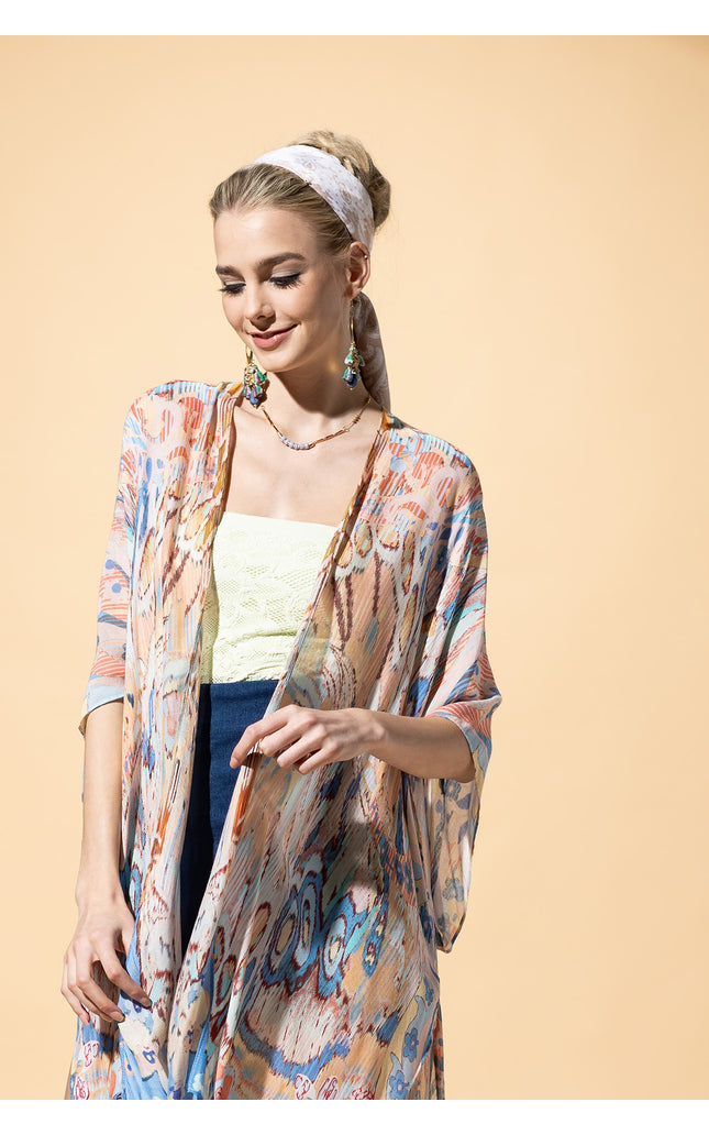Ethereal Butterfly Boho Kimono