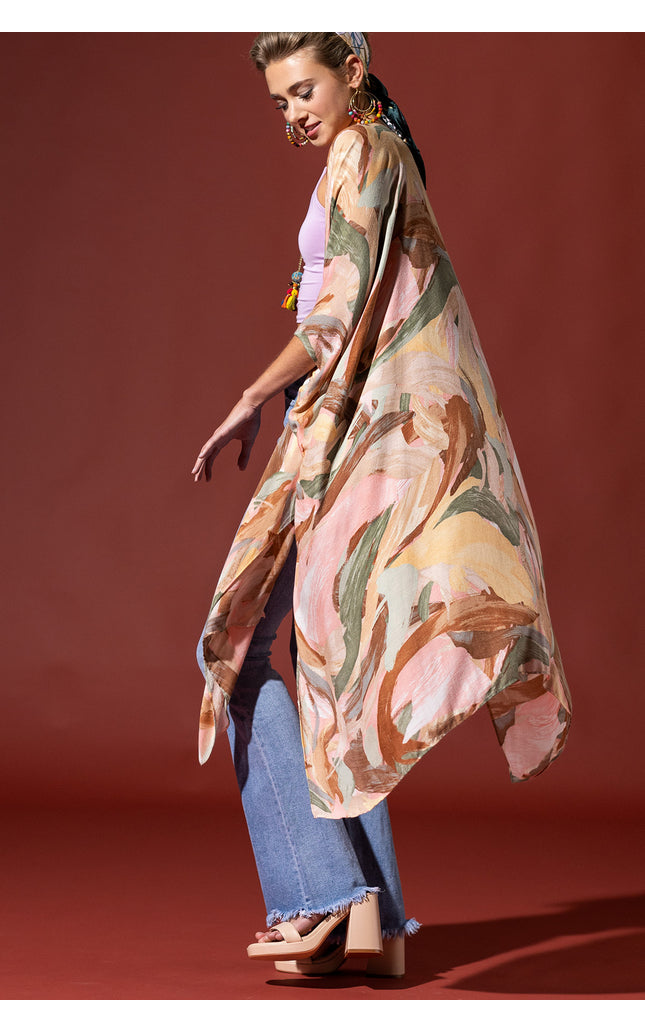 Elegance Silken Kimono