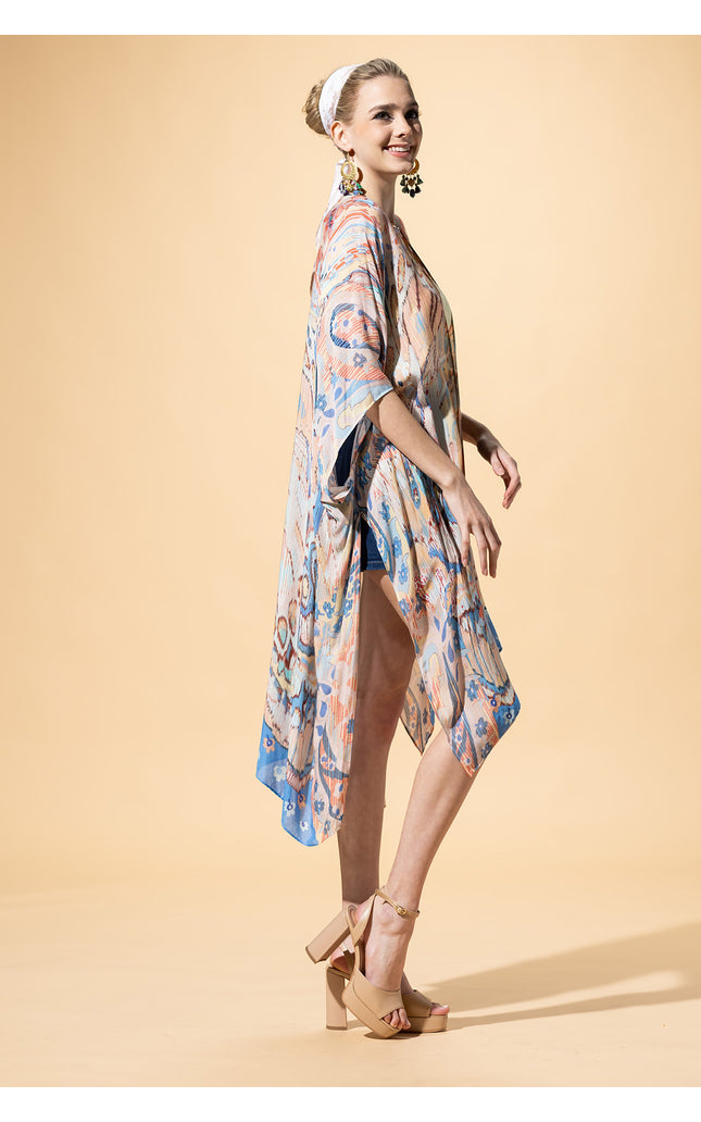 Ethereal Butterfly Boho Kimono