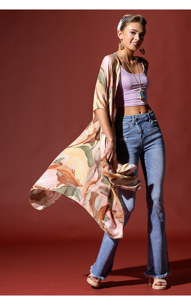 Elegance Silken Kimono