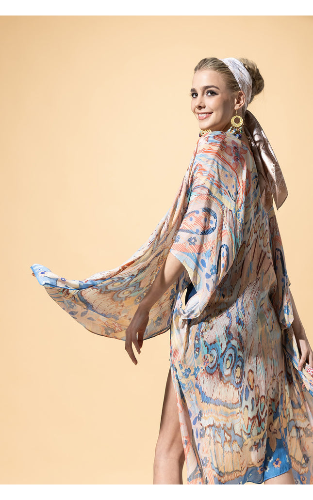 Ethereal Butterfly Boho Kimono