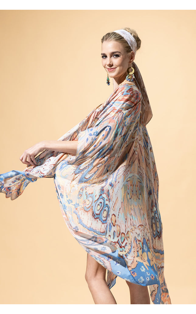 Ethereal Butterfly Boho Kimono