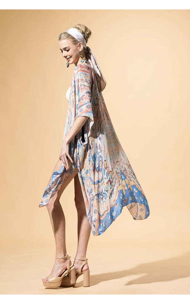 Ethereal Butterfly Boho Kimono
