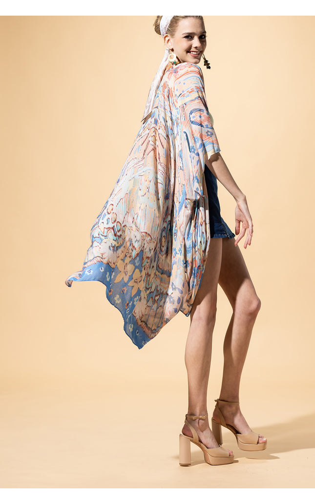 Ethereal Butterfly Boho Kimono