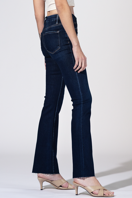 Clarksville Raw Hem Bootcut Jeans