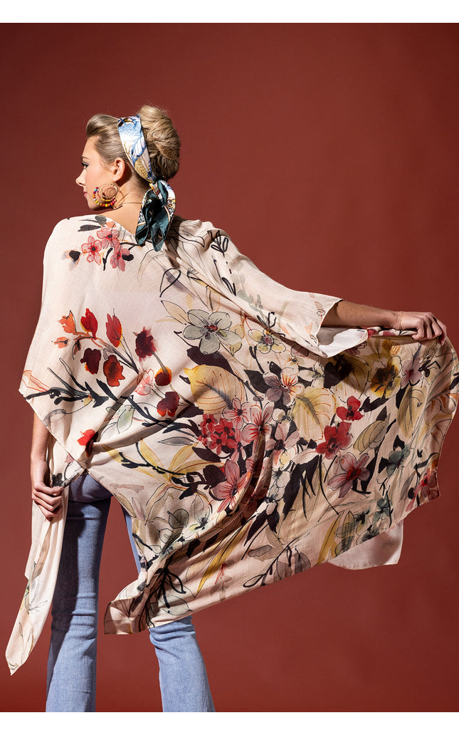 Serene Blossom Kimono