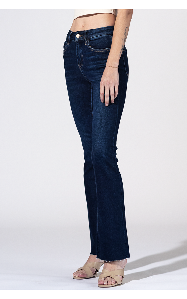 Clarksville Raw Hem Bootcut Jeans