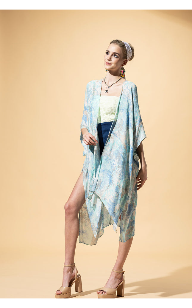 Monet's Whisper Kimono