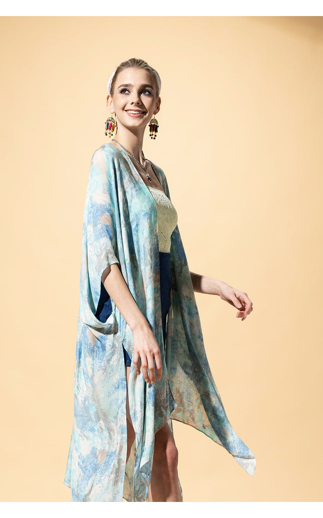 Monet's Whisper Kimono