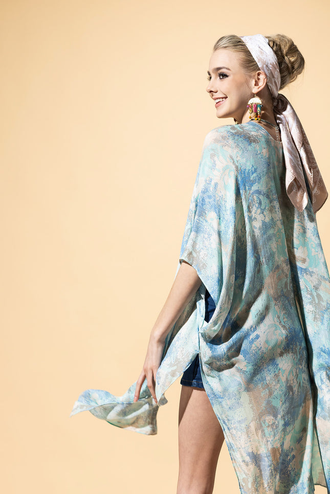 Monet's Whisper Kimono