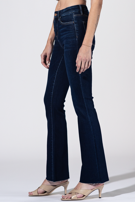 Clarksville Raw Hem Bootcut Jeans