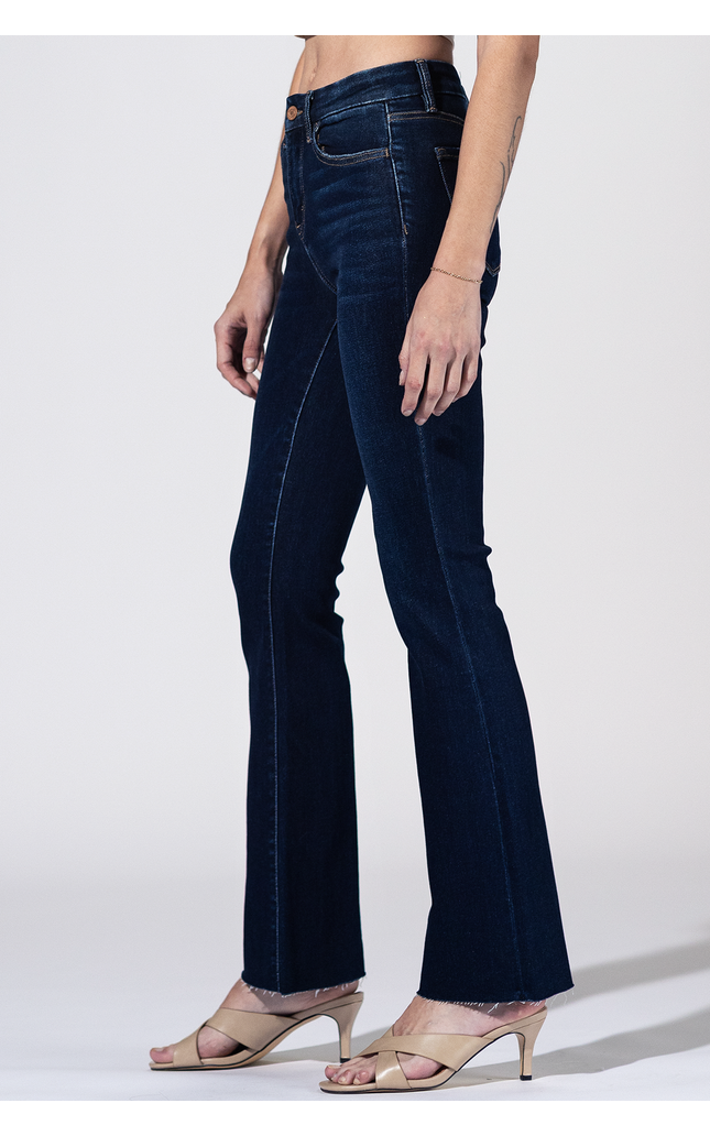 Clarksville Raw Hem Bootcut Jeans