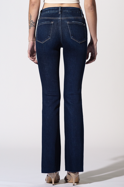 Clarksville Raw Hem Bootcut Jeans