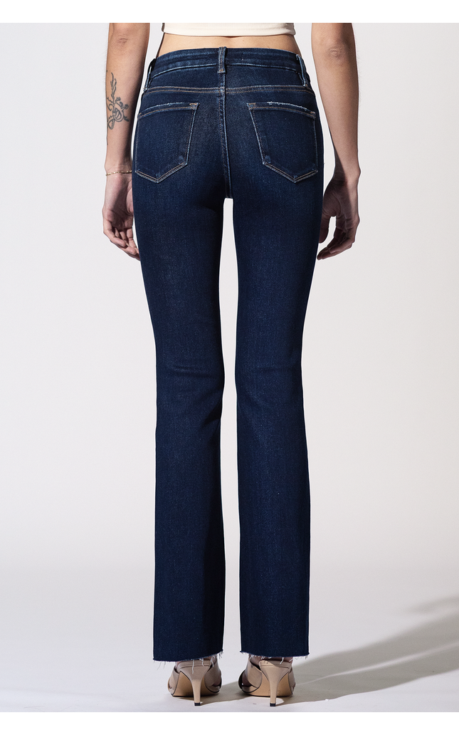 Clarksville Raw Hem Bootcut Jeans