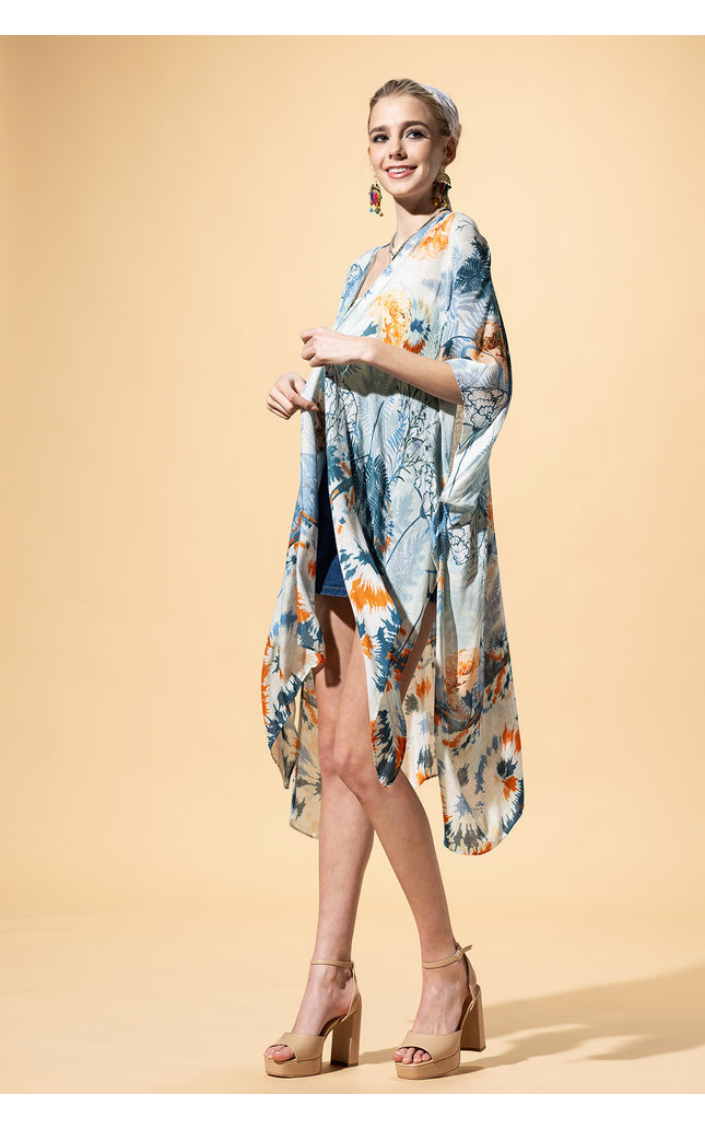 Alpine Blossom Kimono