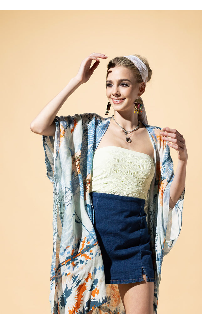 Alpine Blossom Kimono