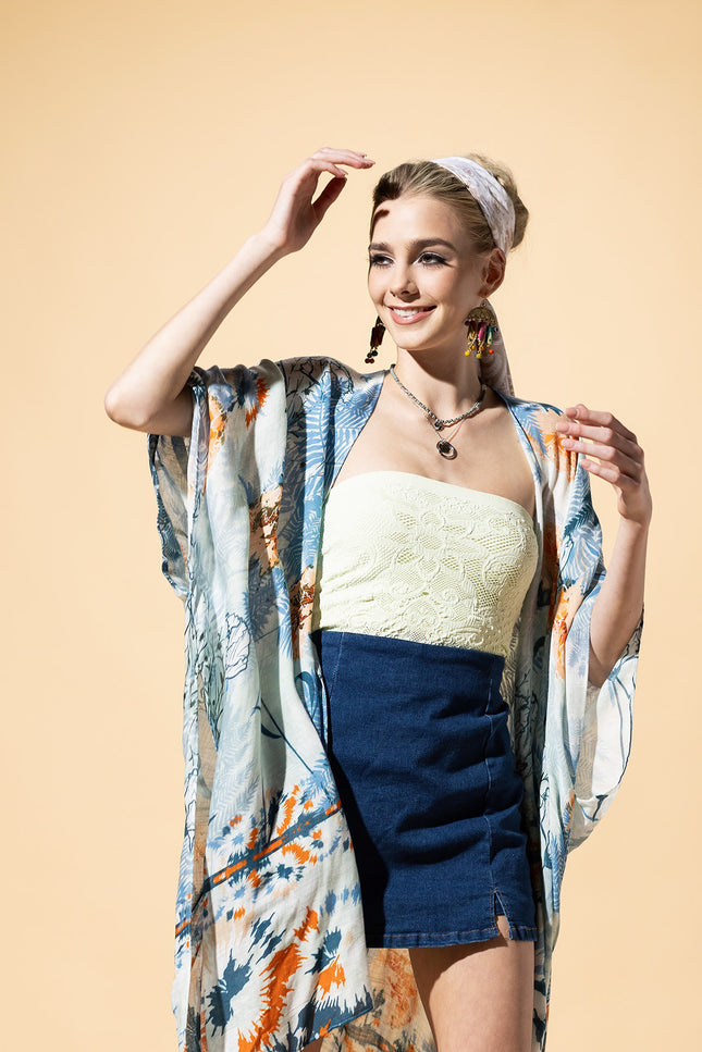 Alpine Blossom Kimono