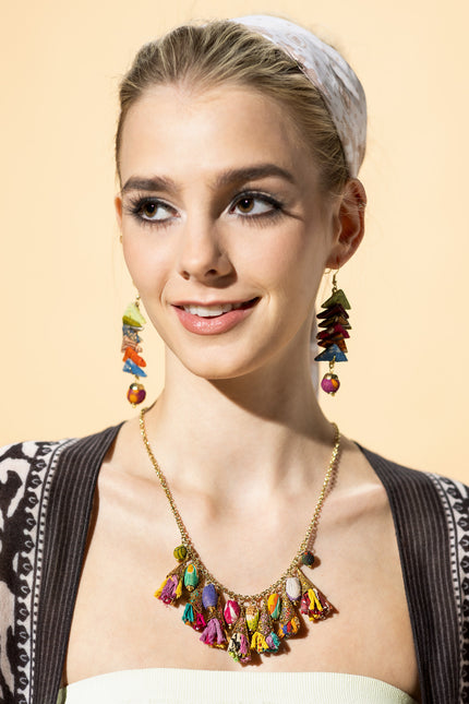 Festival Fringe Necklace