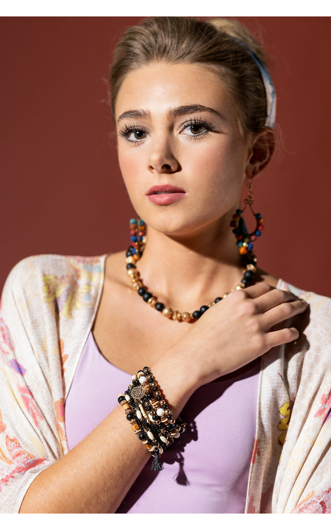 Ebony Elegance Bracelet