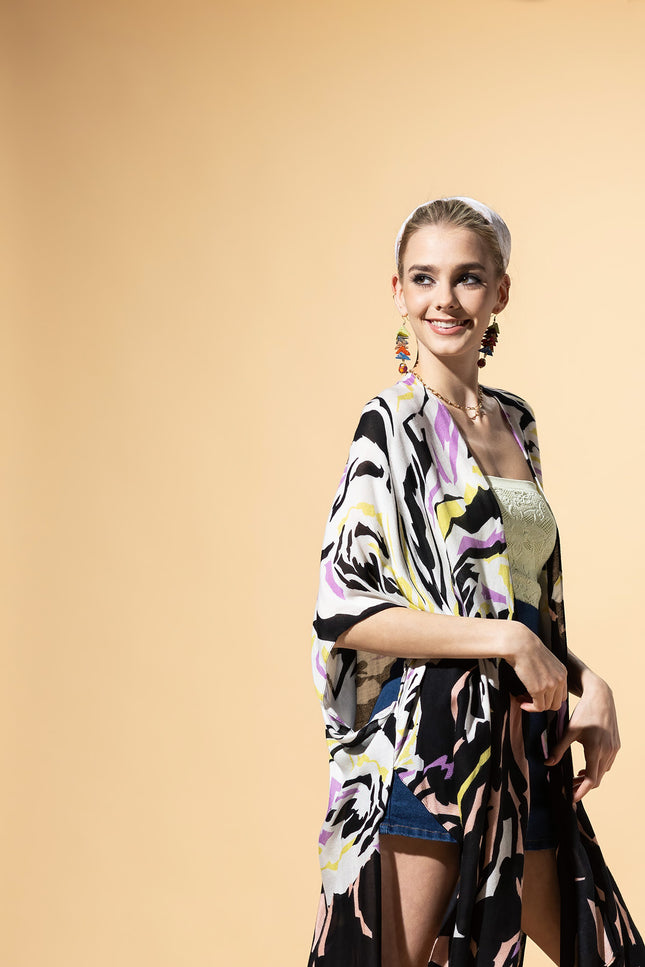 Confetti Bloom Kimono