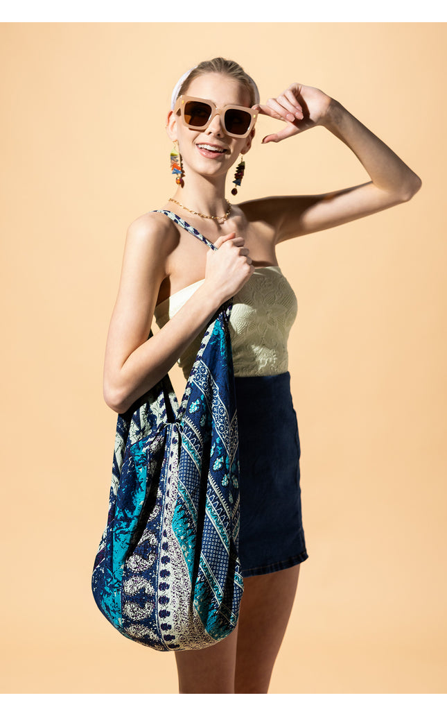 Indigo Isle Hobo Bag