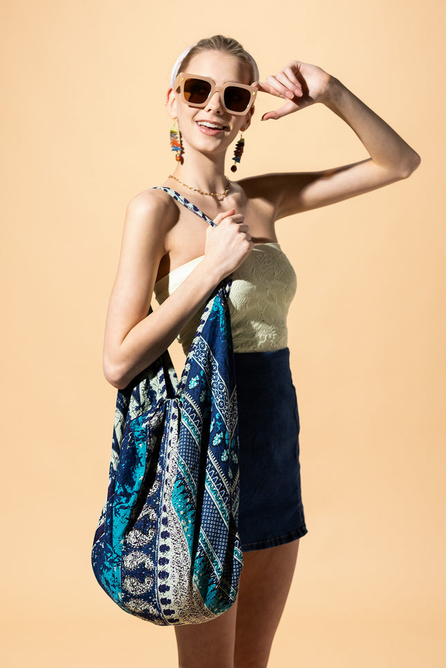 Indigo Isle Hobo Bag