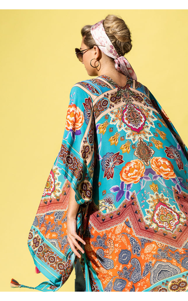 Western Paisley Breeze Kimono