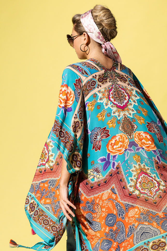 Western Paisley Breeze Kimono