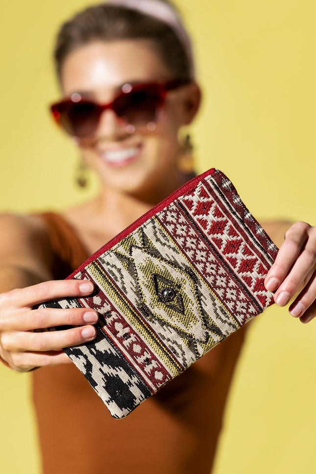 Tapestry Tempo Clutch