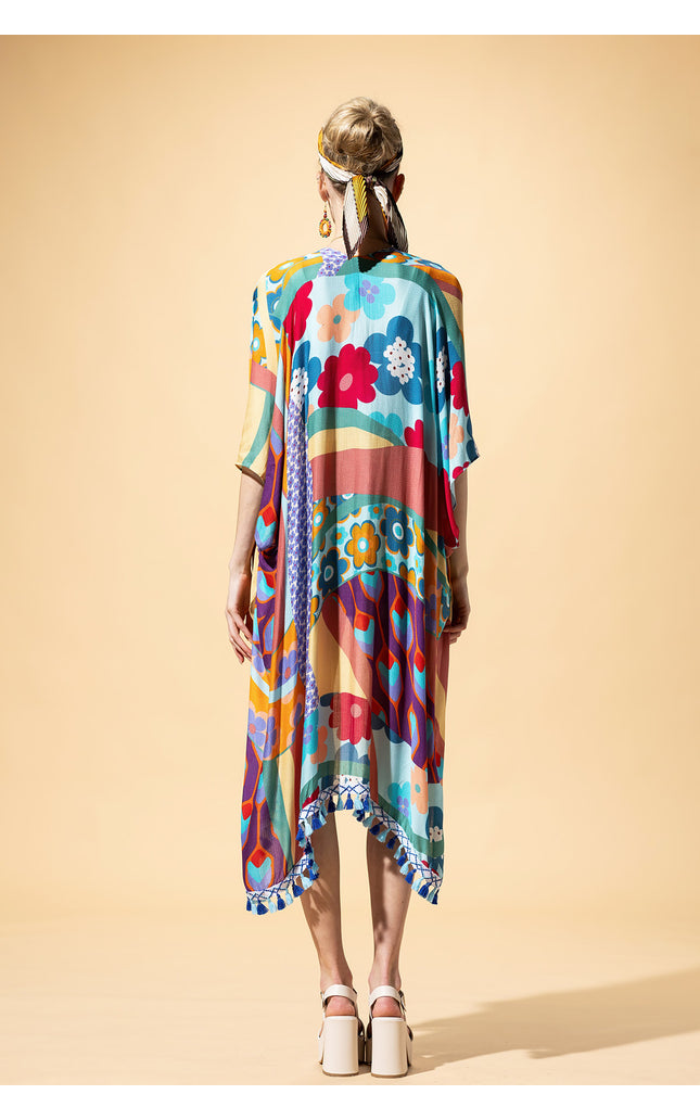 Retro Rhapsody Kimono