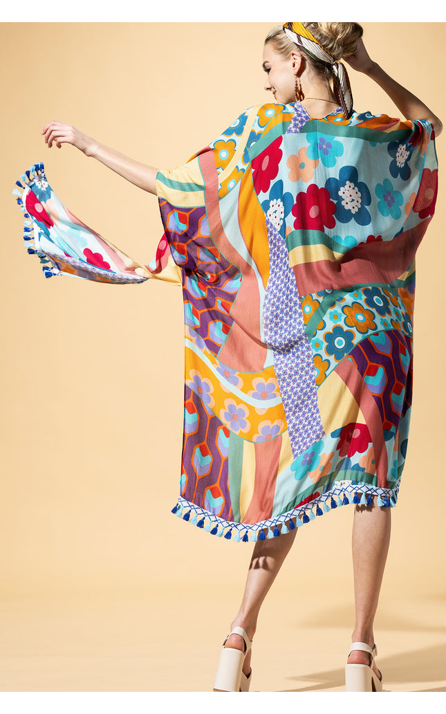 Retro Rhapsody Kimono