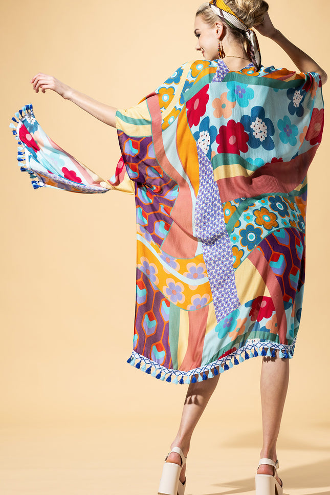 Retro Rhapsody Kimono