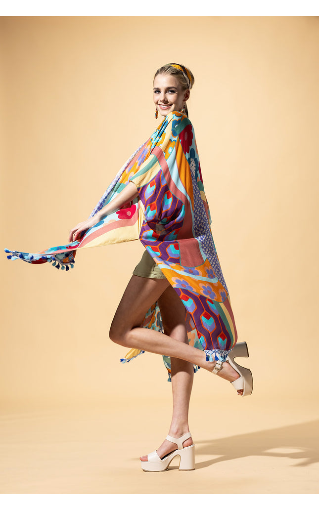 Retro Rhapsody Kimono