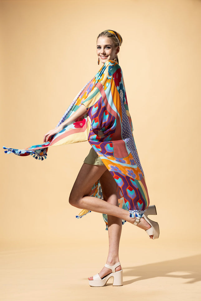Retro Rhapsody Kimono